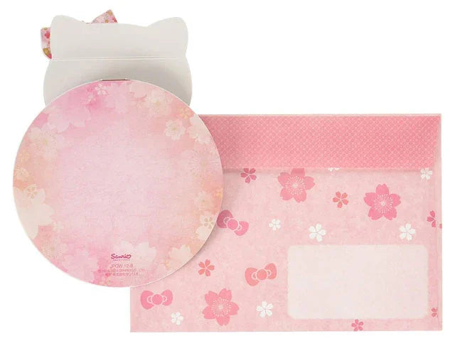 Hello Kitty Wearing Kimono Pop Up Greeting Card