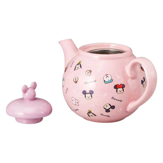 Top-down view of the Disney teapot with 3D Mickey Mouse handle and matching lid – 500ml capacity