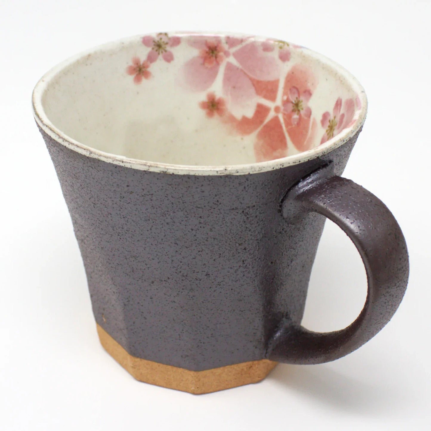 Mino Ware Mai Sakura Mug - Pink Cherry Blossom Japanese Pottery