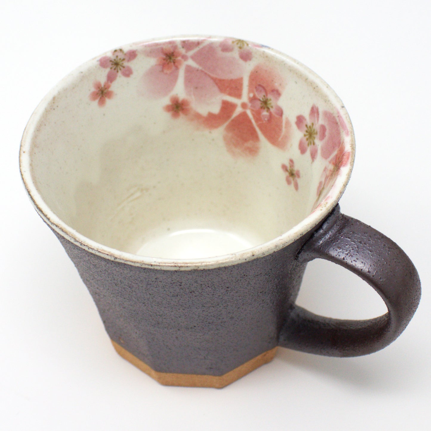 Mino Ware Mai Sakura Mug – Pink Cherry Blossom Japanese Pottery