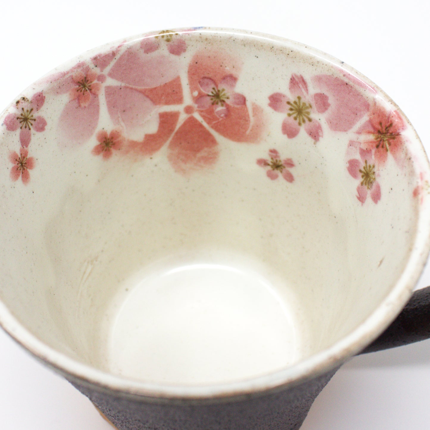 Mino Ware Mai Sakura Mug – Pink Cherry Blossom Japanese Pottery