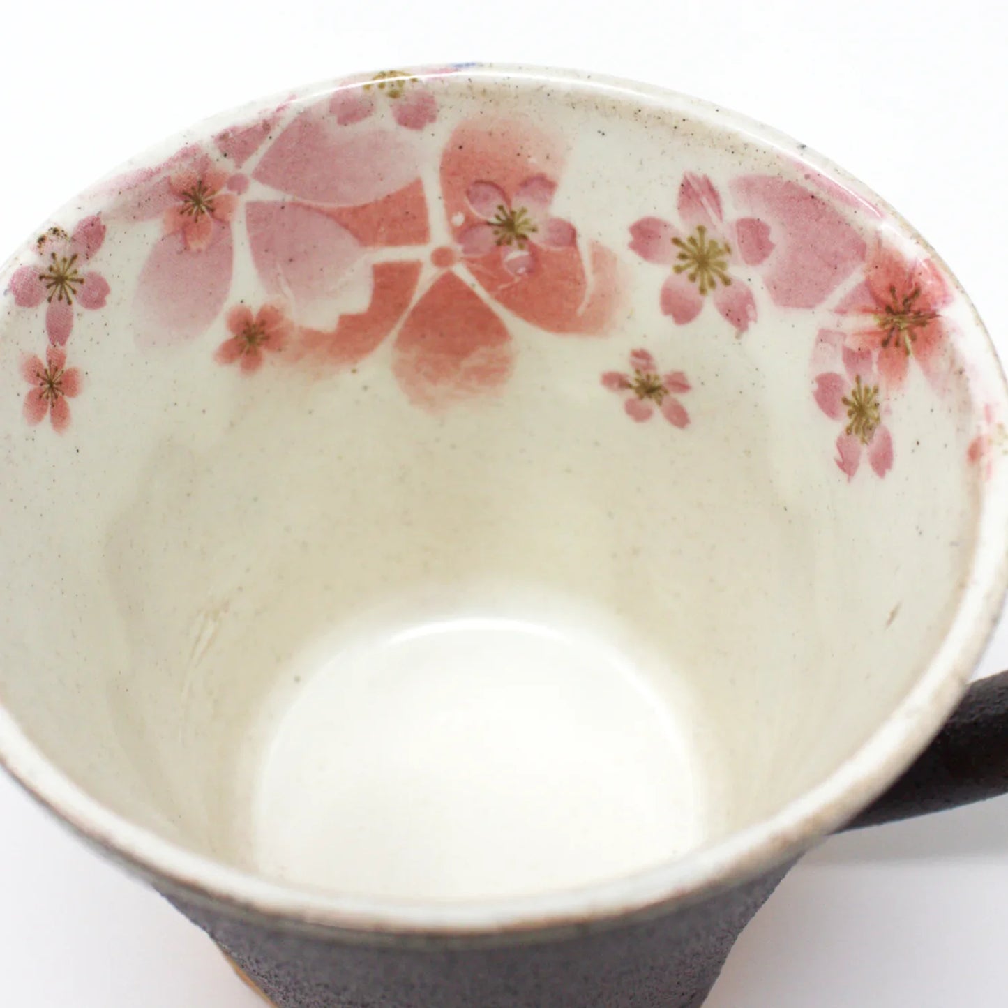 Mino Ware Mai Sakura Mug - Pink Cherry Blossom Japanese Pottery