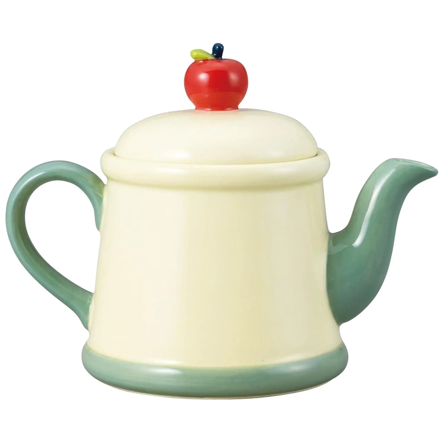 Disney Winnie the Pooh Apple Series Porcelain Teapot with Red Apple Lid Handle – Official Sun Art Japan Design