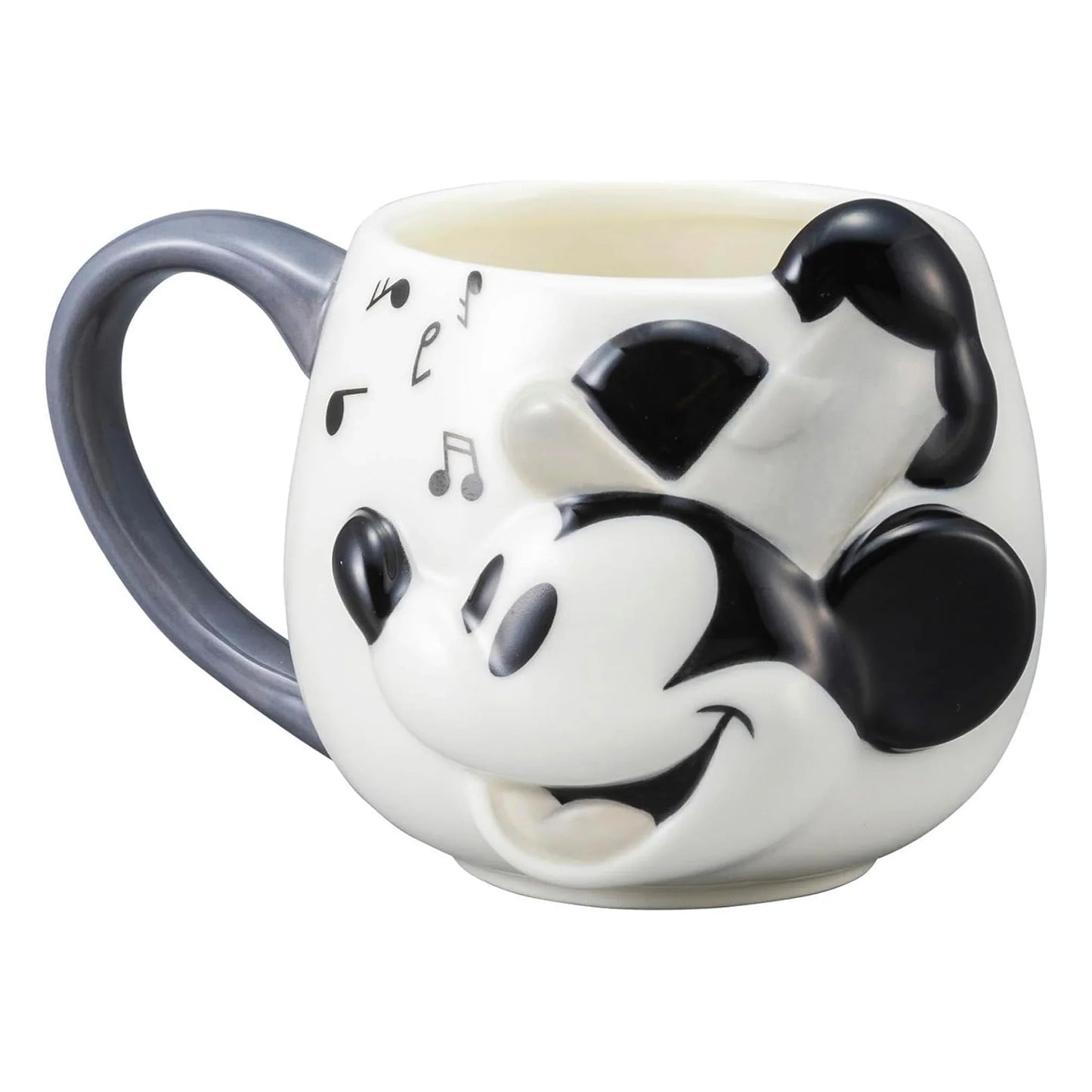 Walt Disney D100 Mickey Face Mug - Steamboat Willie 100th Anniversary Edition
