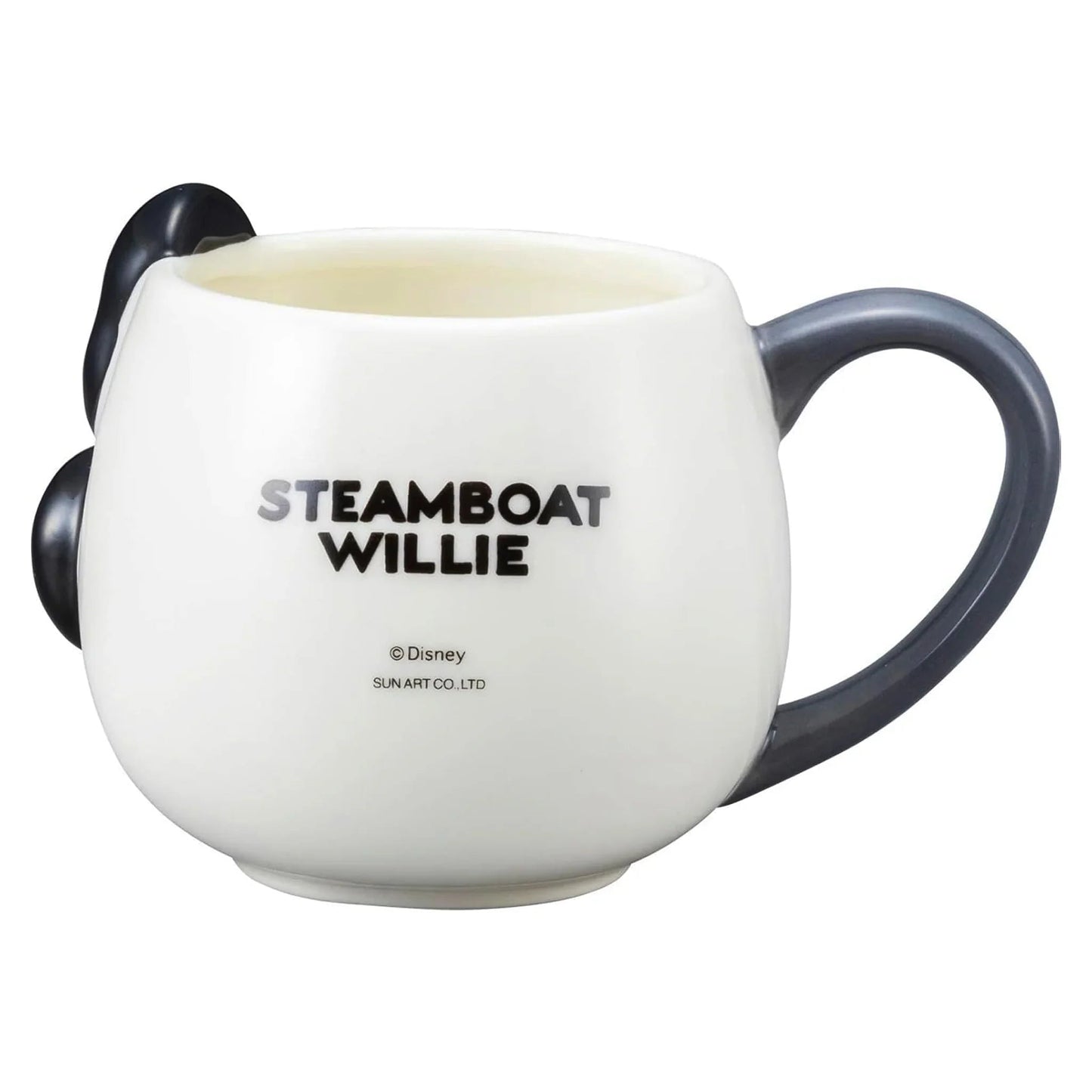 Walt Disney D100 Mickey Face Mug - Steamboat Willie 100th Anniversary Edition by SUNART