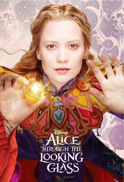 Disney Alice Through the Looking Glass 3D Lenticular Greeting Card – Stunning Depth & Motion Effect, Made in Japan - Miss Girlie Girl
