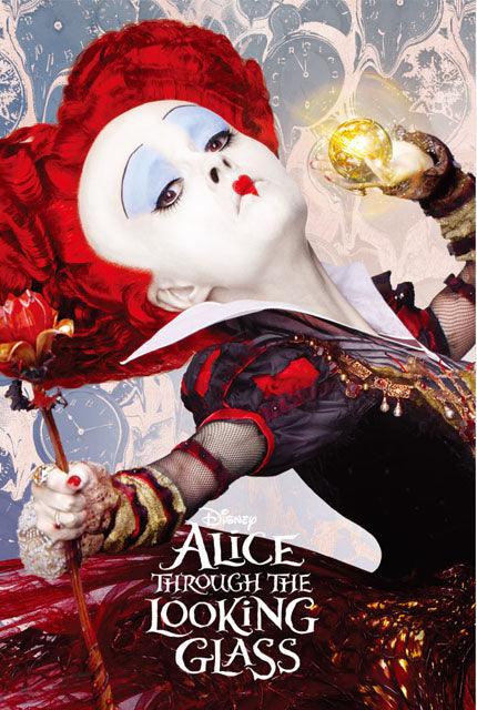 Disney Alice Through the Looking Glass The Red Queen 3D Lenticular Card - Miss Girlie Girl