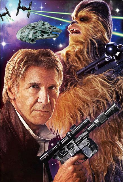 STAR WARS Long Time Buddies 3D Lenticular Card - Miss Girlie Girl