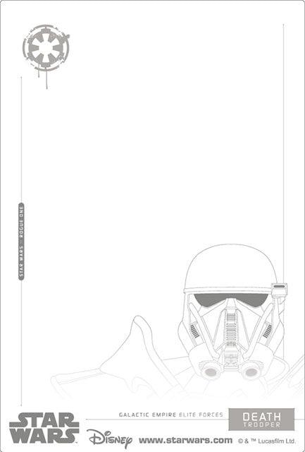 STAR WARS TROOPERS 3D Lenticular Card - Miss Girlie Girl