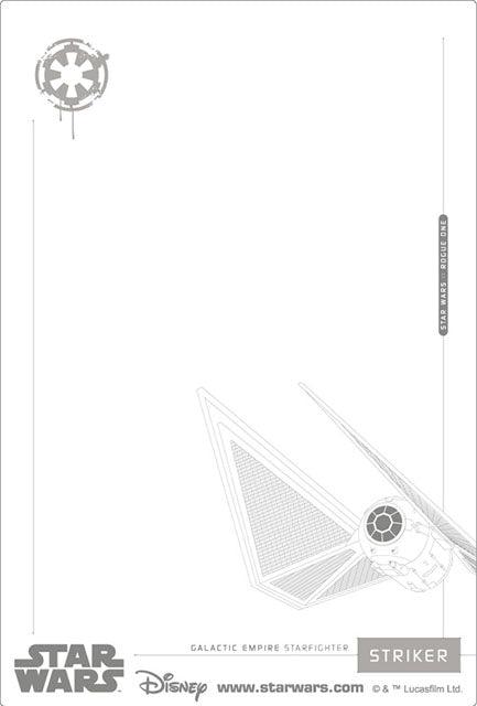 STAR WARS GALACTIC EMPIRE 3D Lenticular Card - Miss Girlie Girl