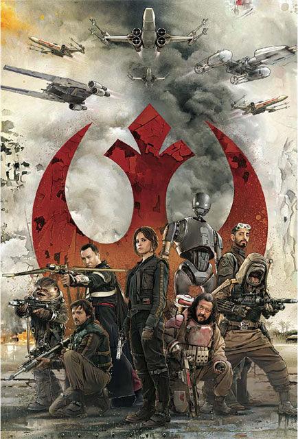 STAR WARS REBEL ALLIANCE 3D Lenticular Card - Miss Girlie Girl