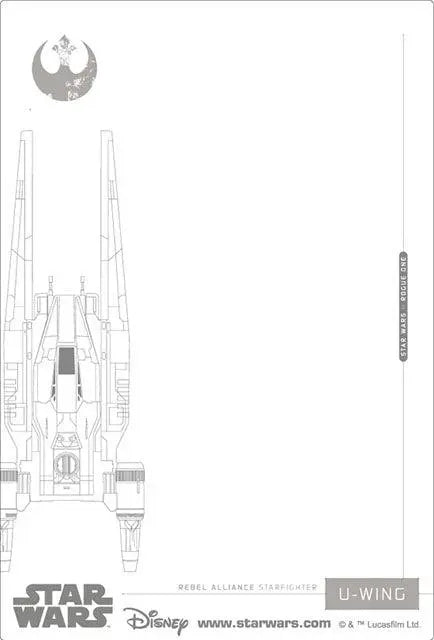 STAR WARS REBEL ALLIANCE 3D Lenticular Card by Daigo