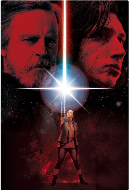 STAR WARS The Last Jedi Poster Image 3D Lenticular Card - Miss Girlie Girl