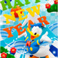 Disney Donald Duck Happy New Year 3D Lenticular Card - Miss Girlie Girl