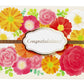 Flower Wreath - Congratulations - Greeting Card - Miss Girlie Girl