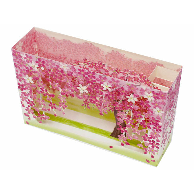 Cherry Blossom Tree Box Pop Up Decorative Greeting Card - Miss Girlie Girl