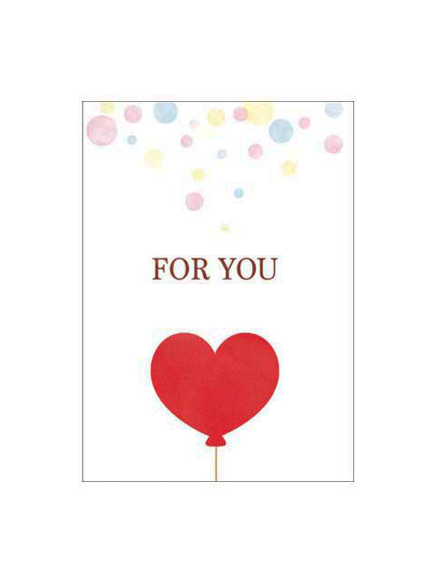 Mini Heart Pop Up Greeting Card - Miss Girlie Girl