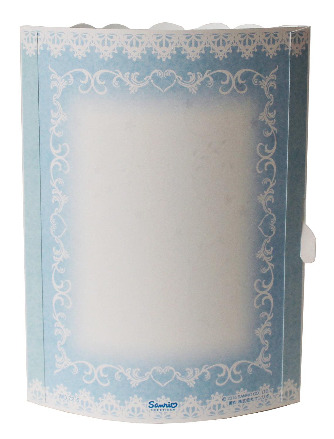 Sparkling Bridal Dress Wedding Pop Up Greeting Card - Miss Girlie Girl