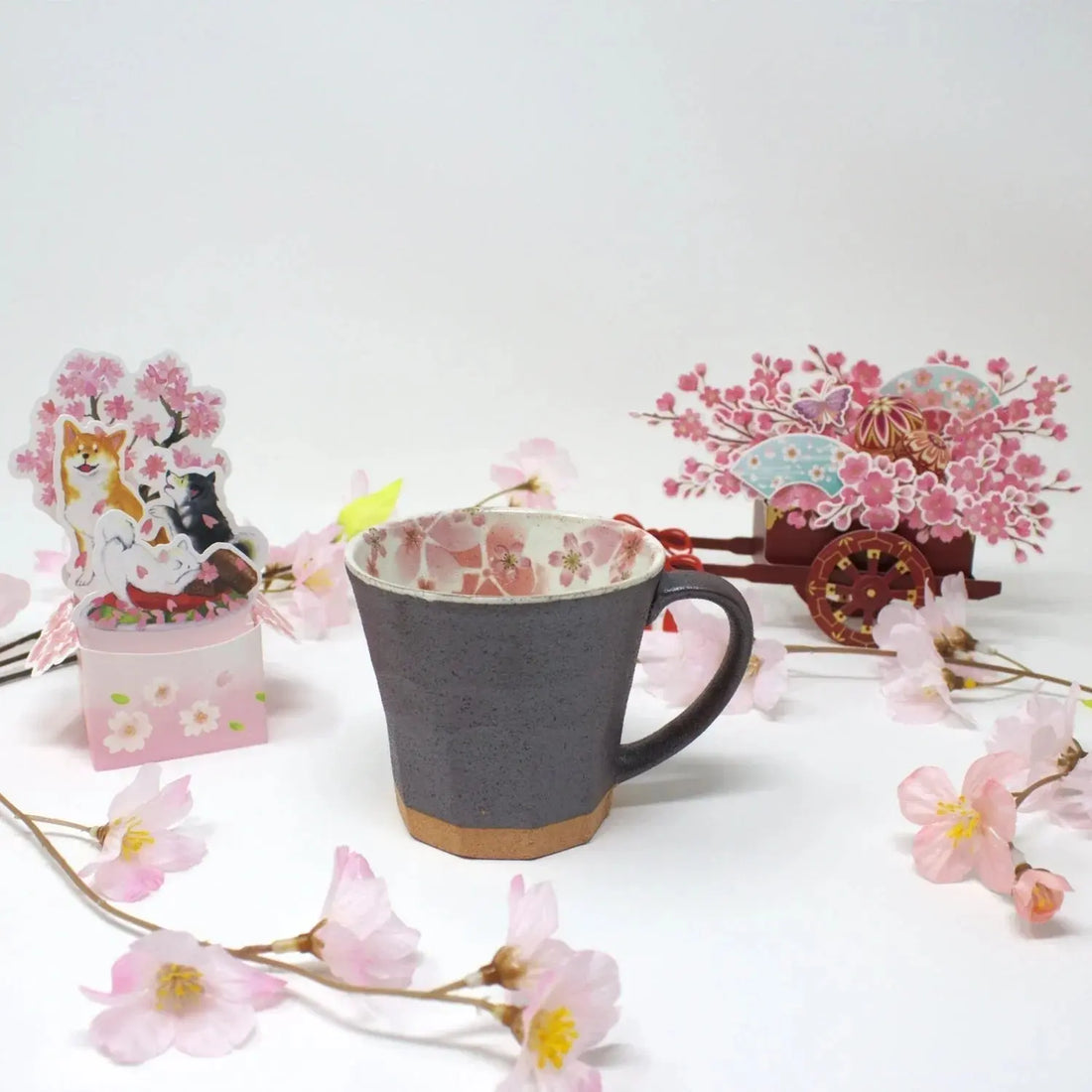 🌸 "Sip in Serenity: Discover the Charm of Our Mino Ware Mai Sakura Mug" 🌸
