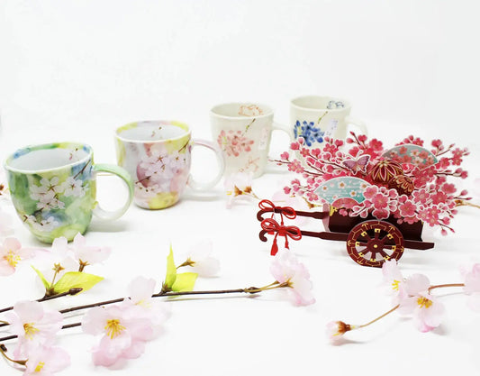 Spring in Bloom: Cherry Blossom Cards & Mugs for Mother’s Day & More