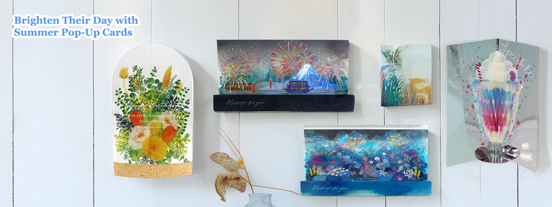 ☀️ Say Hello to Summer! Discover Our New 3D Pop-Up Cards Collection 🌸🍧🎆🌊