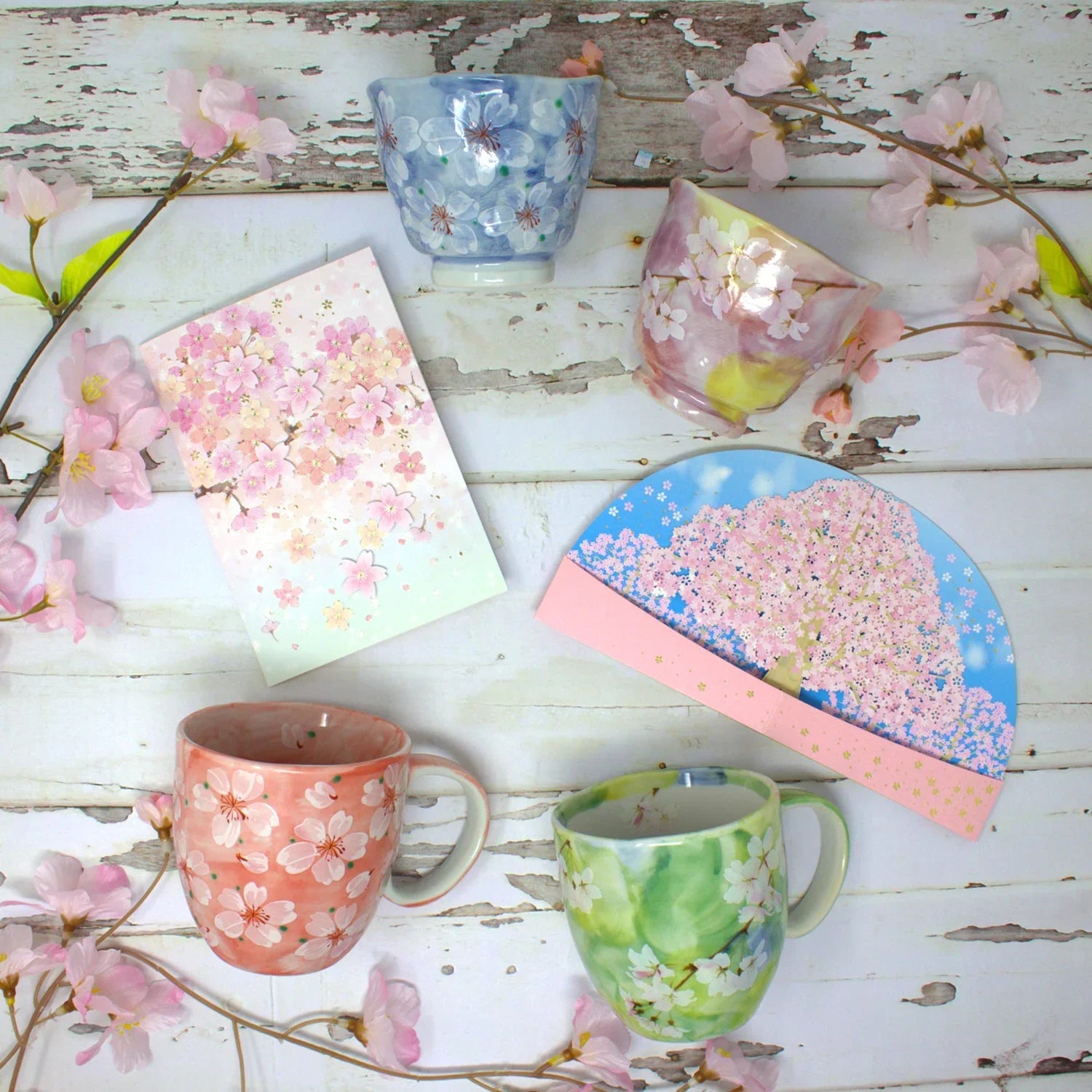 Cherry Blossom Collection – Elegant Floral Gifts and Cards
