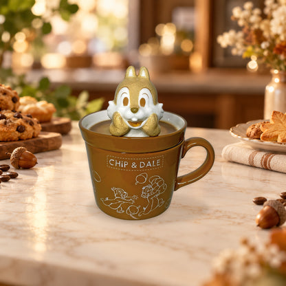 Disney Chip 'n Dale Latte Art Mug with 3D Chip Lid – SUNART by SUNART