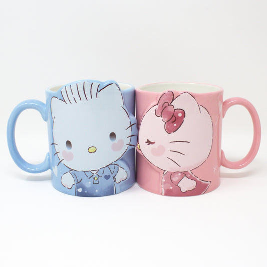 Hello Kitty & Dear Daniel porcelain mug set with pastel design and gift box – Sanrio official 2024