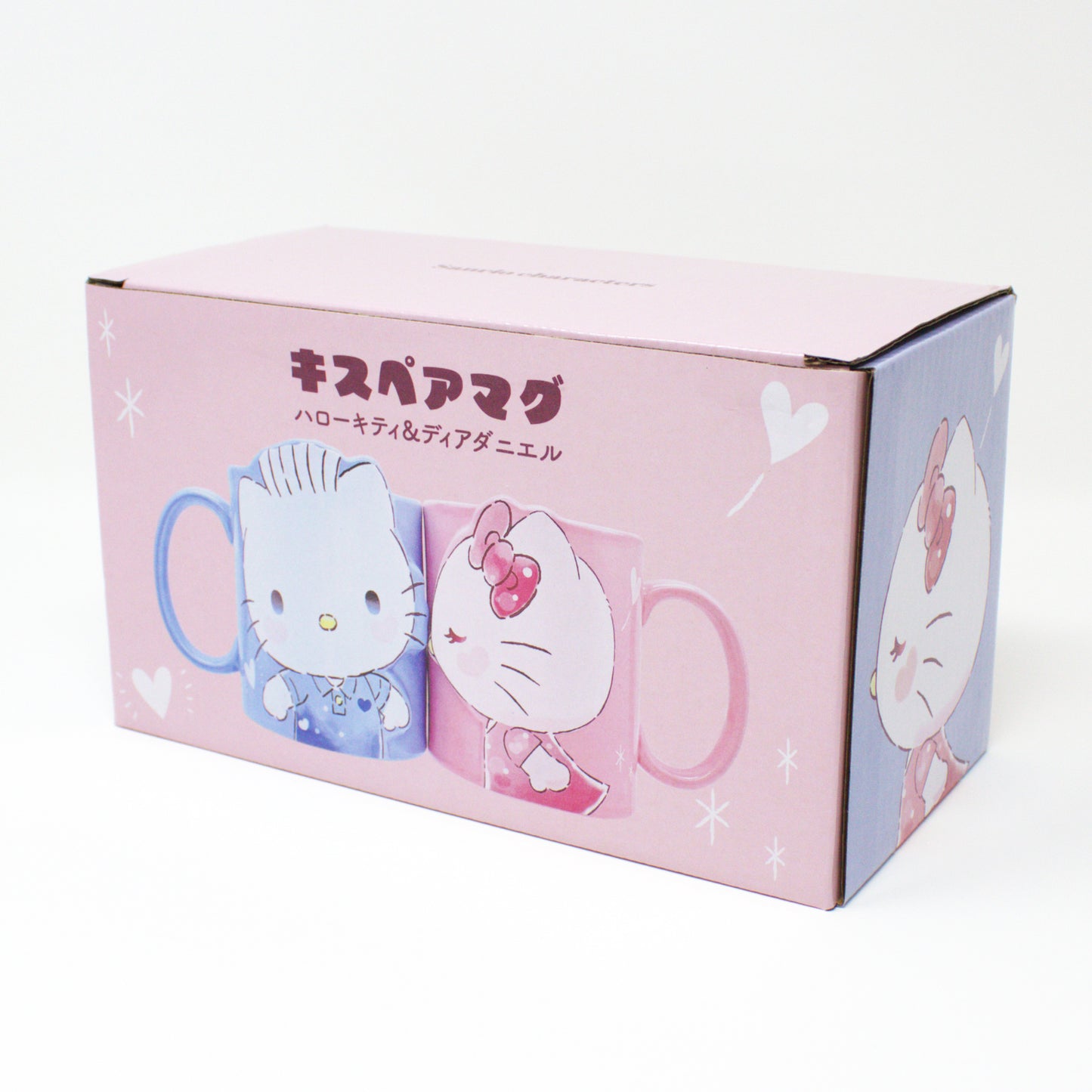 Hello Kitty & Dear Daniel Mug Set – Porcelain Pair with Gift Box – Sanrio Official 2024