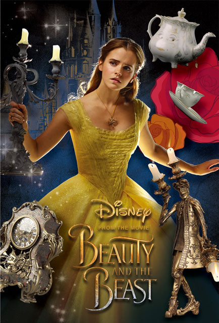 Disney Beauty and the Beast "Belle and Friends" 3D Lenticular Card - Miss Girlie Girl