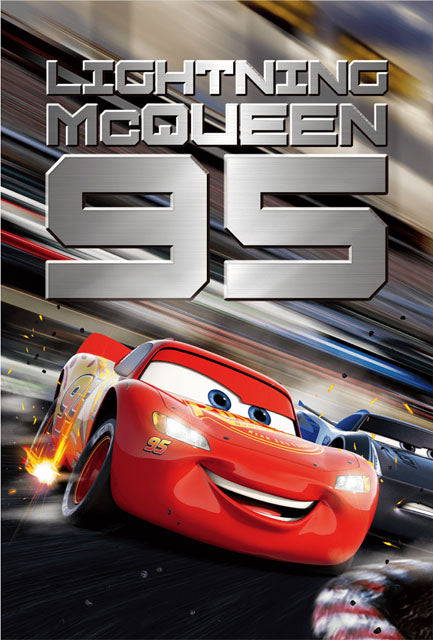 Disney Pixar Cars Lightning McQueen 95 3D Lenticular Card - Miss Girlie Girl