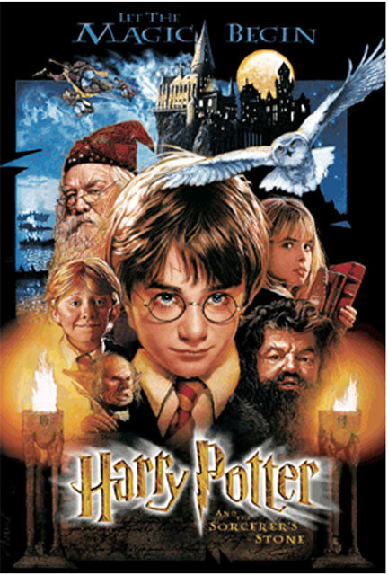 Harry Potter Movie Poster 2 3D Lenticular Card - Miss Girlie Girl