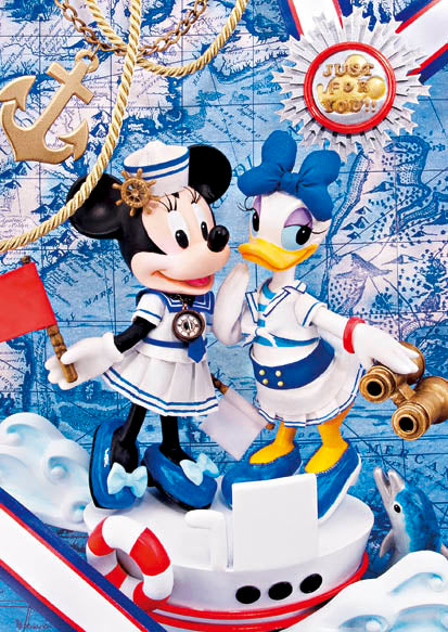Disney Minnie and Daisy LOVE MARINE 3D Lenticular Greeting Card - Miss Girlie Girl