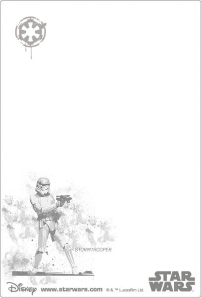 STAR WARS Stormtrooper 3D Lenticular Card - Miss Girlie Girl