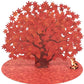 Laser Cut Autumn Blossom with Cat Multipurpose Pop Up Greeting Card - Miss Girlie Girl