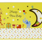 Darling Newborn Baby In Crib Pop Up Greeting Card - Miss Girlie Girl