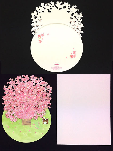 Fantastic Cherry Blossom Pop Up Decorative Greeting Card - Miss Girlie Girl
